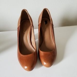 Aldo block heel pumps